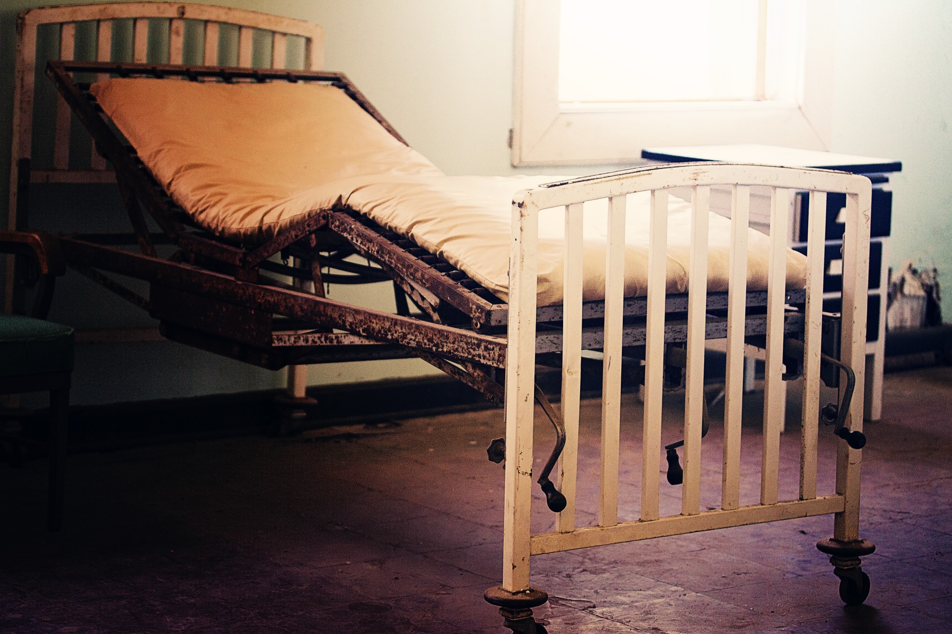 Old Hospital Bed Free Stock Photo - Public Domain Pictures