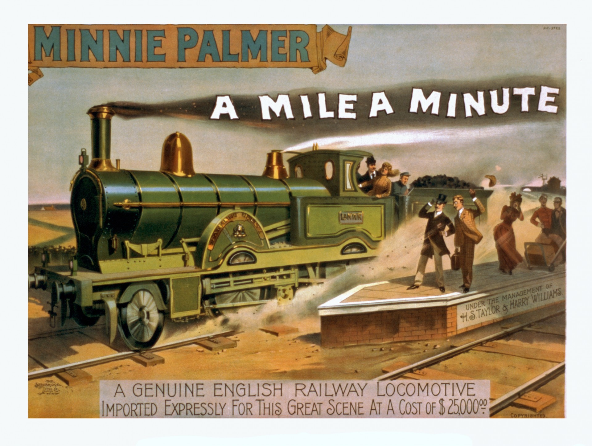Vintage Train Poster 25