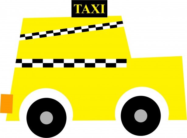 yellow taxi clipart - photo #18