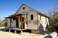 Abandoned House On Homestead