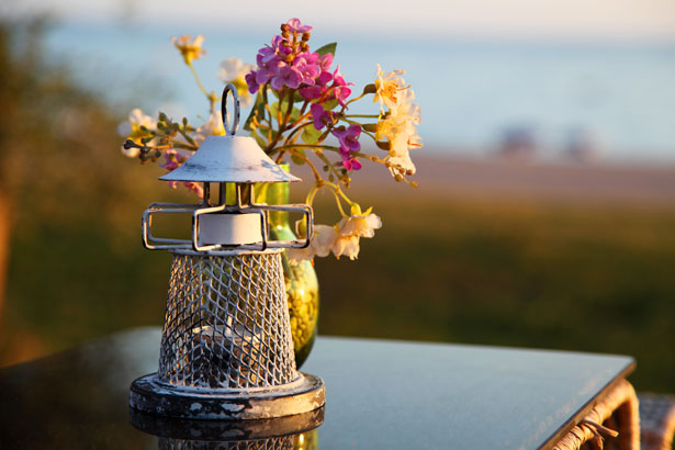 Candle Holder And Flowers Free Stock Photo - Public Domain Pictures