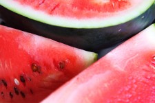 Wassermelone Scheiben
