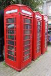 Britse telefoon box