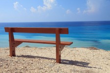 Bench and sea