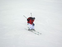 Skier sur la pente