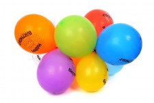 Feliz aniversário balões