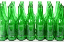 Grünen Flaschen