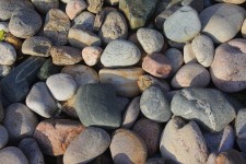Assorted solta pedras redondas
