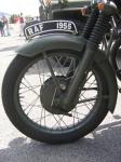 Vintage militare Motorcycle