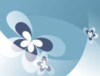 Blue Butterfly Background