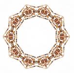 Ornamental pärlstav frame