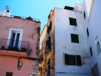 Spanyol város házak