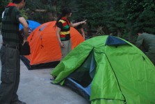 Il campeggio e