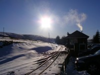 Winter sobre o transporte ferroviário