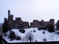 Castle At Christmas