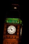 Detaliu Big Ben pe timp de noapte