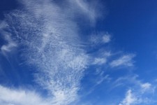 Hintergrund des blauen Himmels