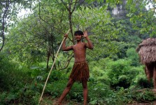 Ethnic Villager Boy