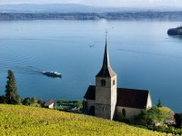 Lake of Biel, Schweiz