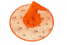 Chapéu de bruxa laranja