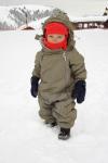 Enfant dans la neige