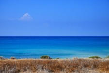 Mar azul-turquesa