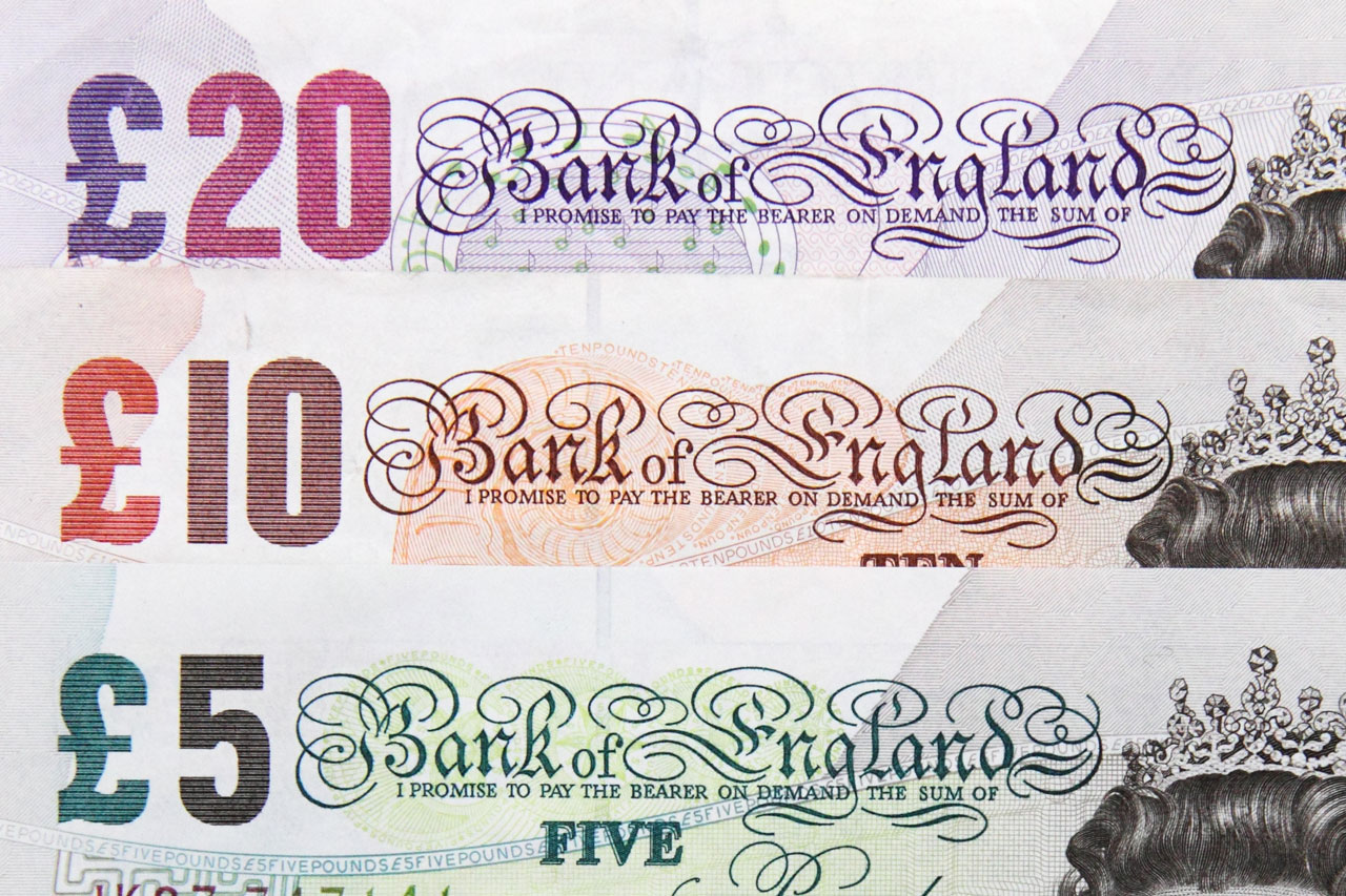 英国banknotes