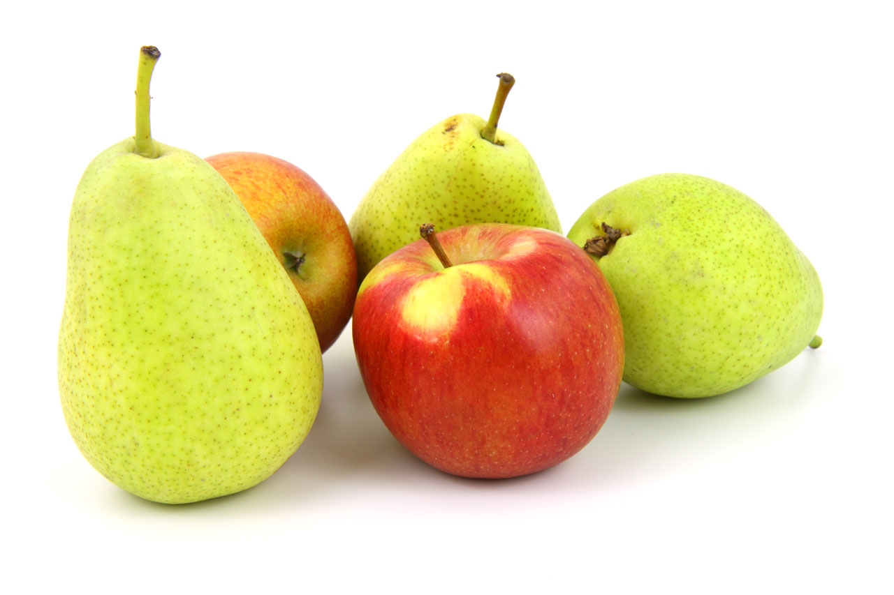 Яблоки и pears
