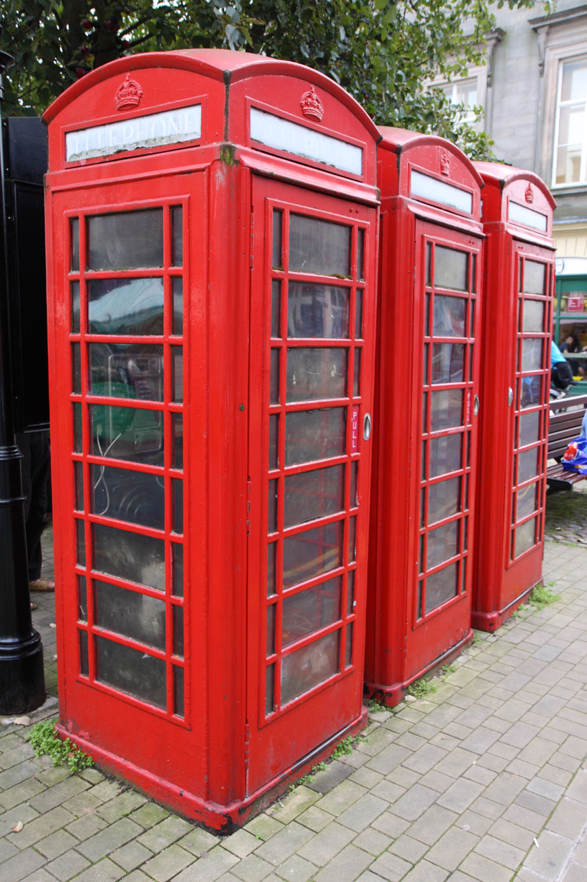 British telefon box