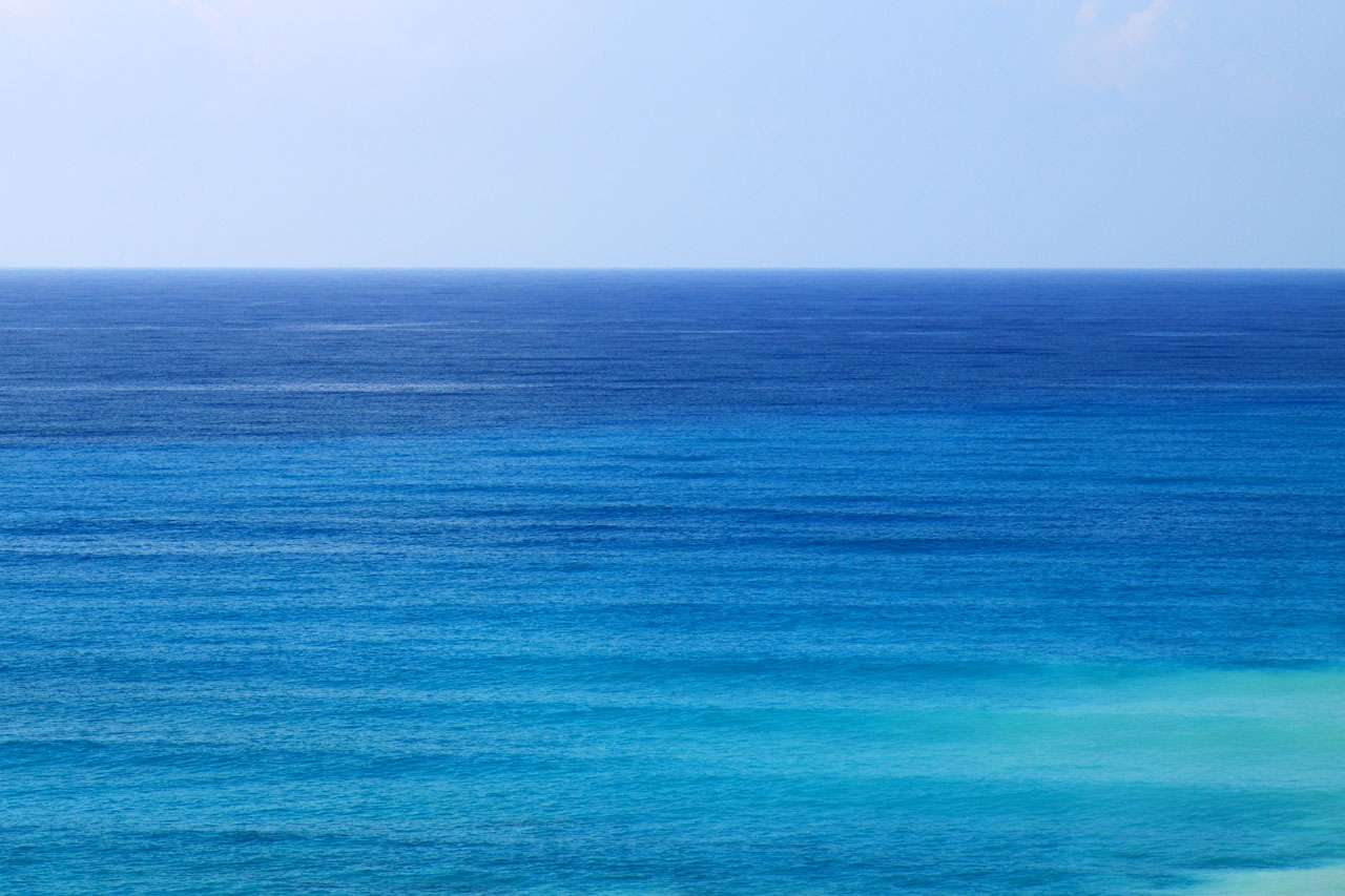 蓝色海水background