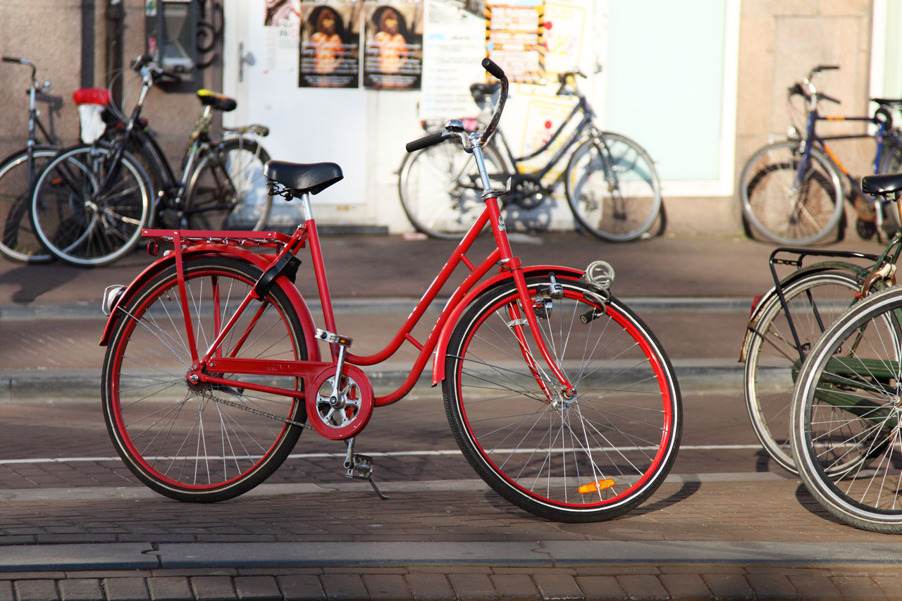 Vélo rouge