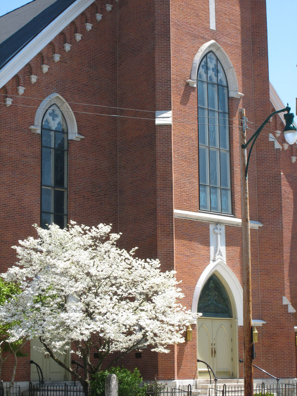 Church In The Springtime