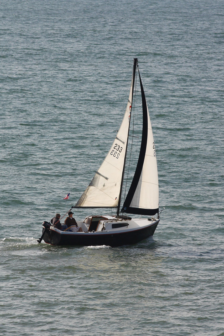 Small Sloop Sailboat
