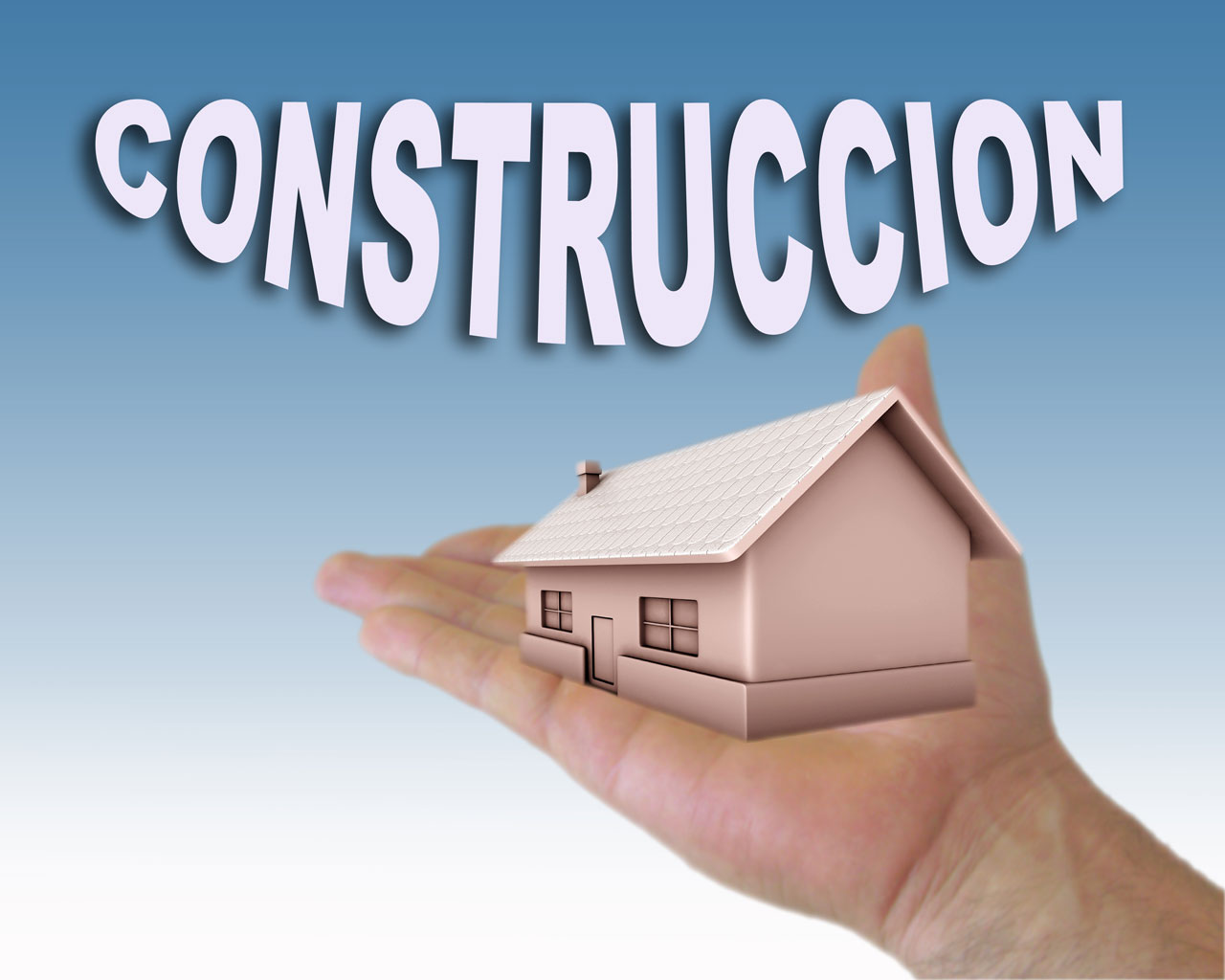 Construction de maison à la main