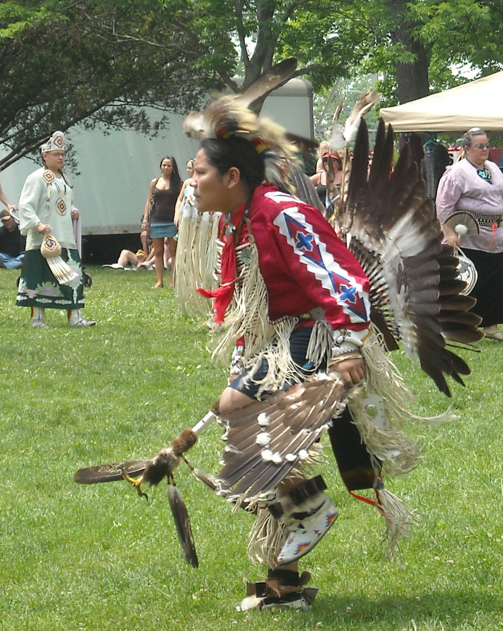 Nativos americanos danza