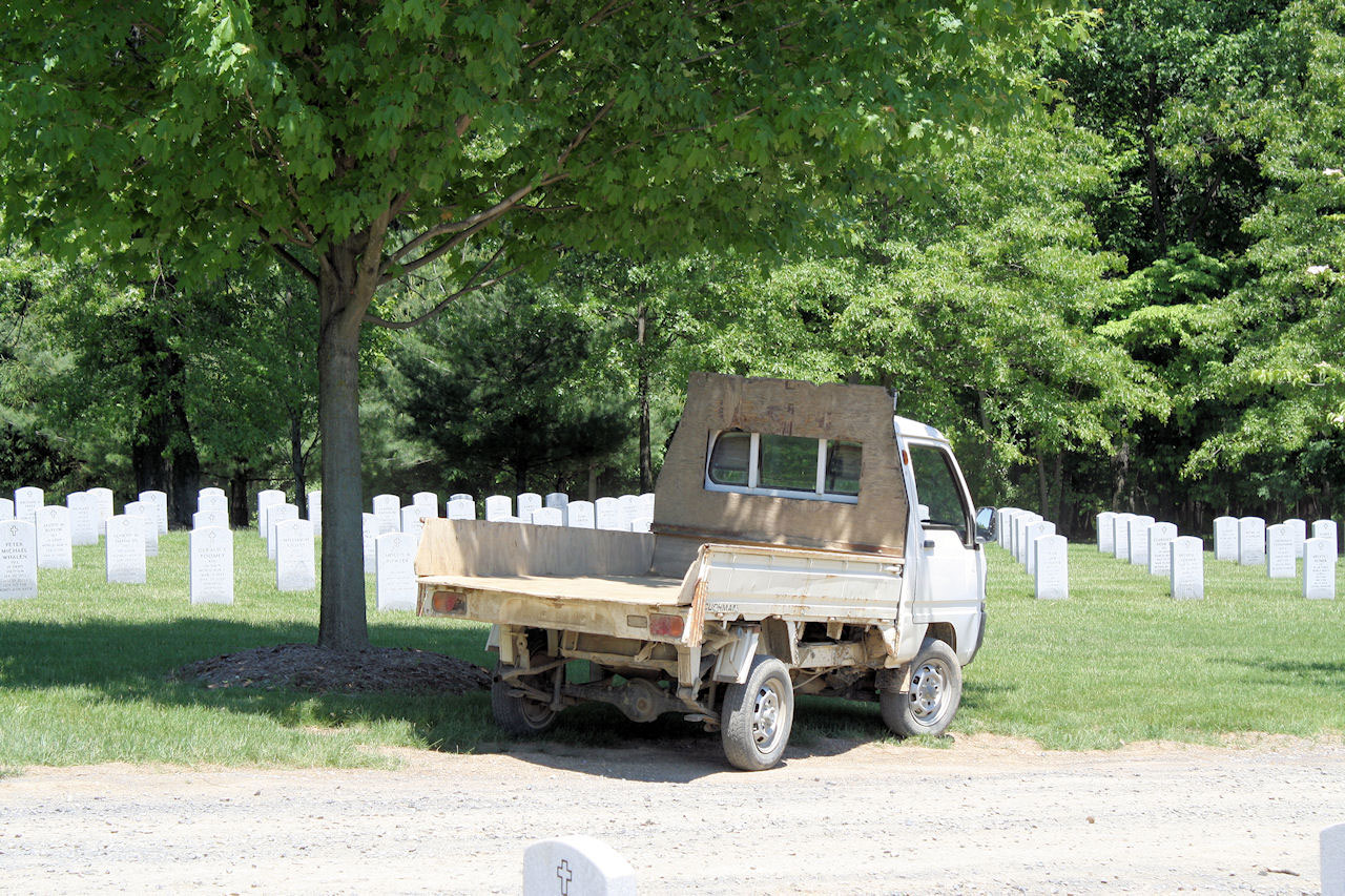 Cemetary Workers Vehicle
