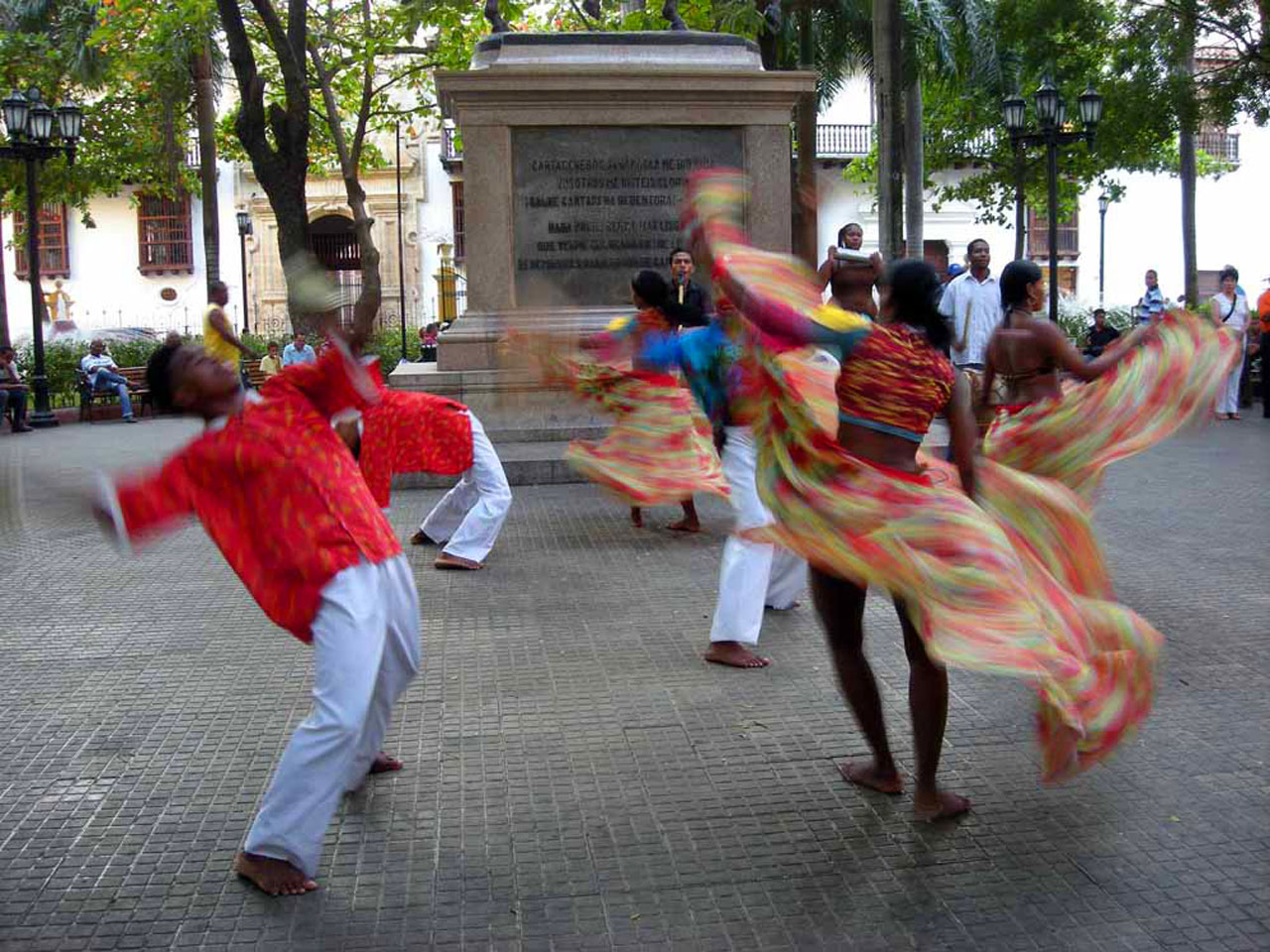 Dancers In Colombia