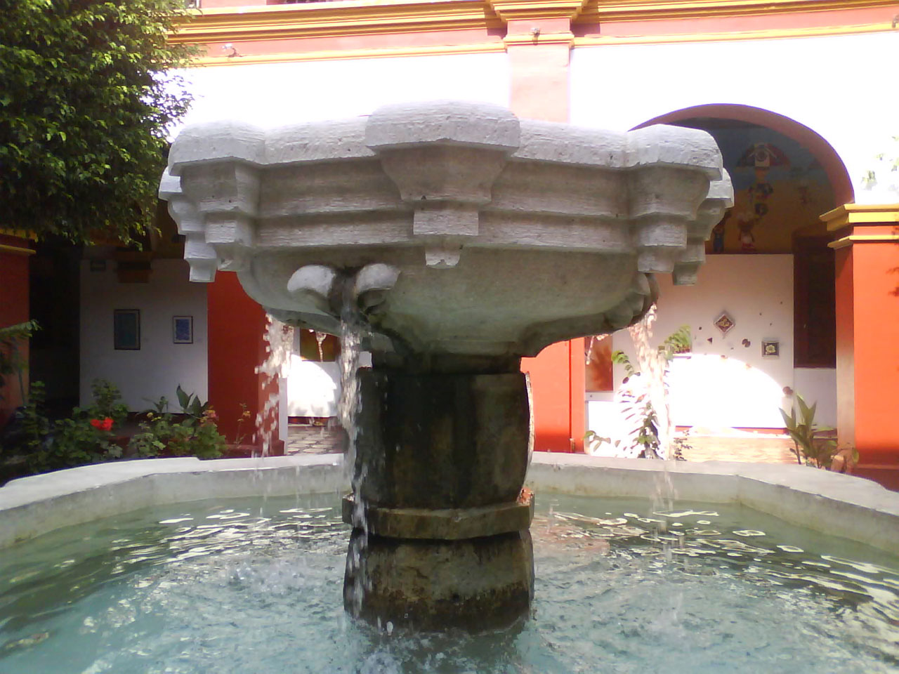 Stenen fontein