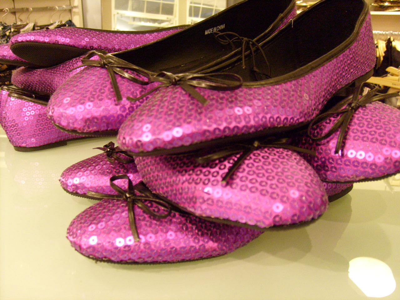 Pantofi violet