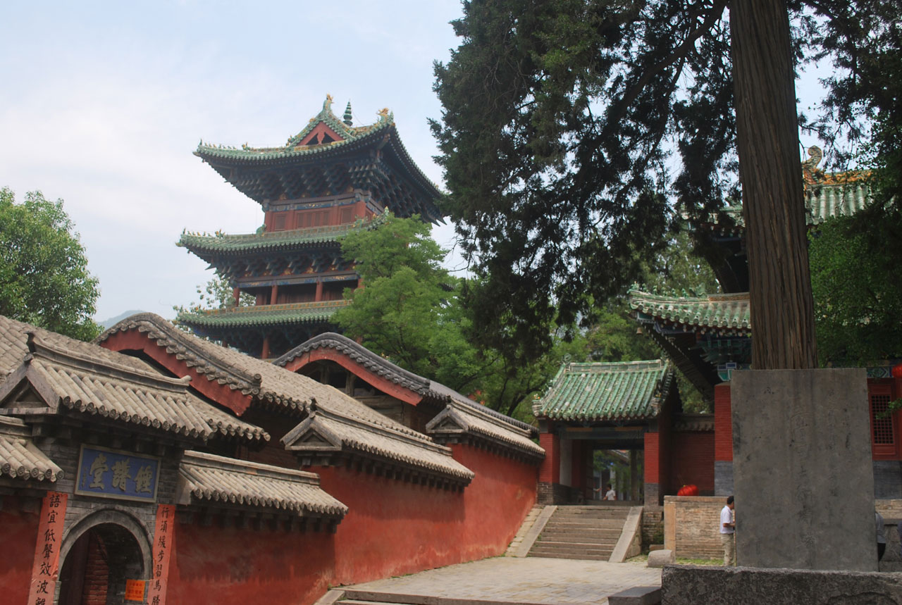 O templo de Shaolin