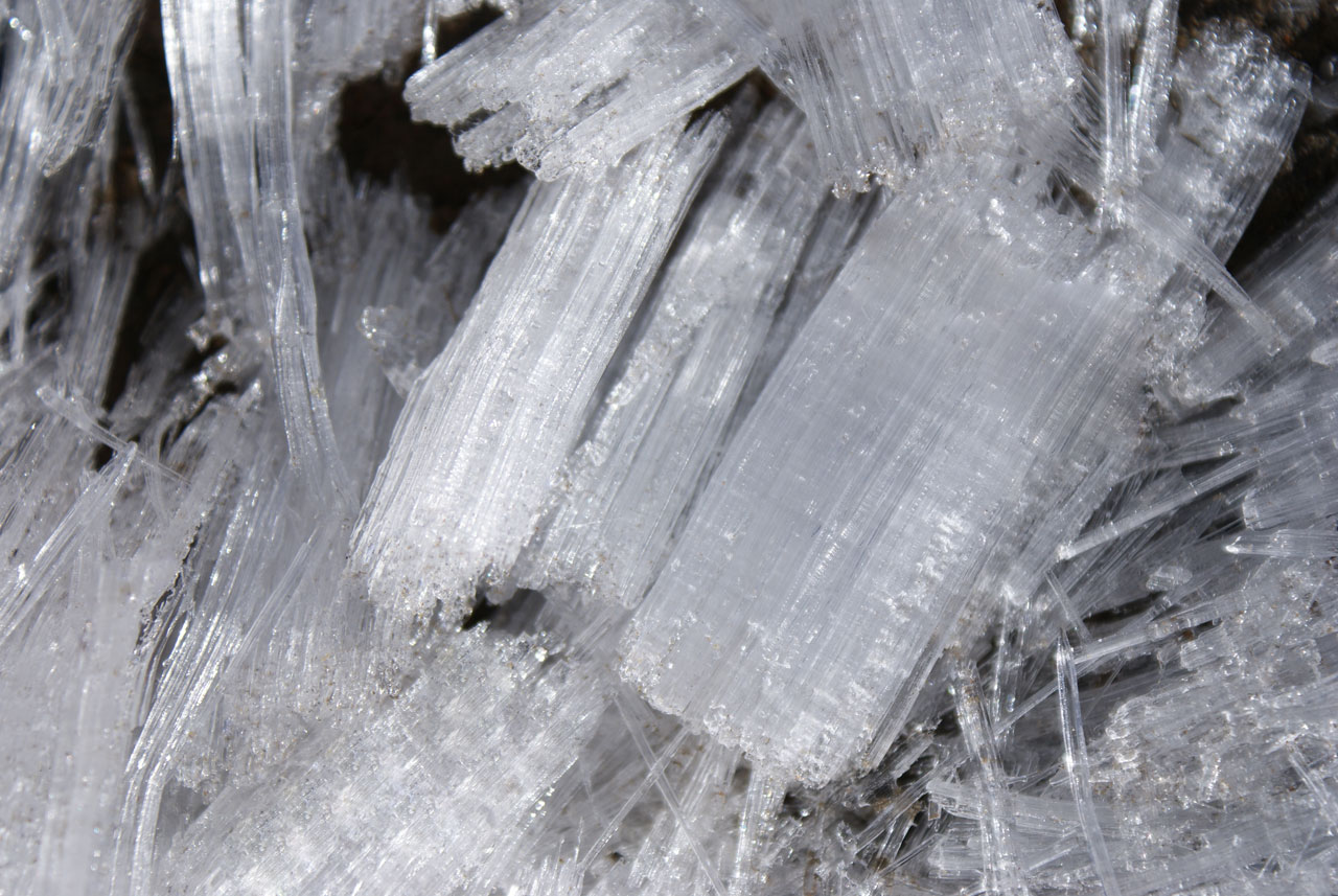 Les cristaux de glace