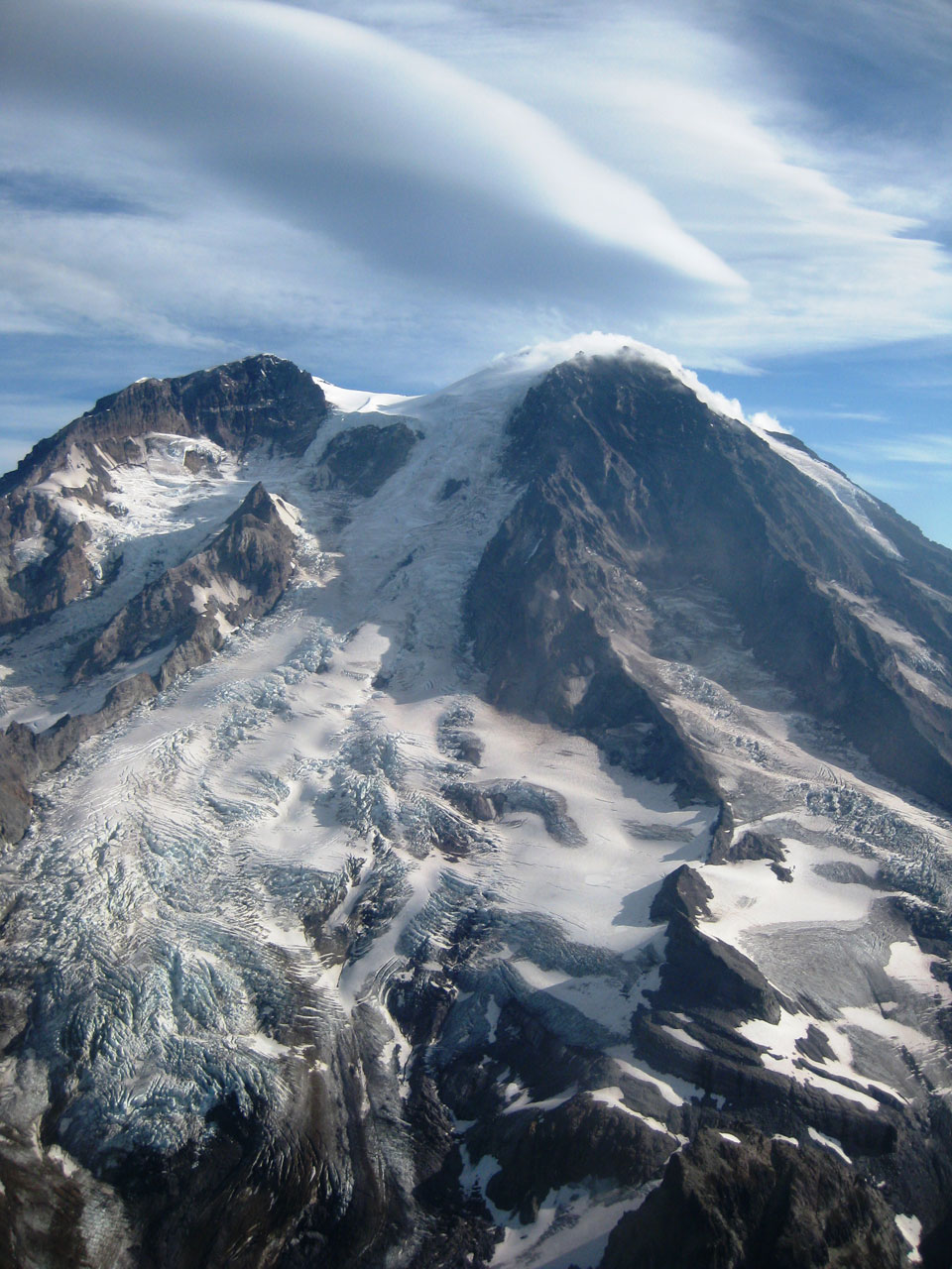 Mount Rainier Spitze