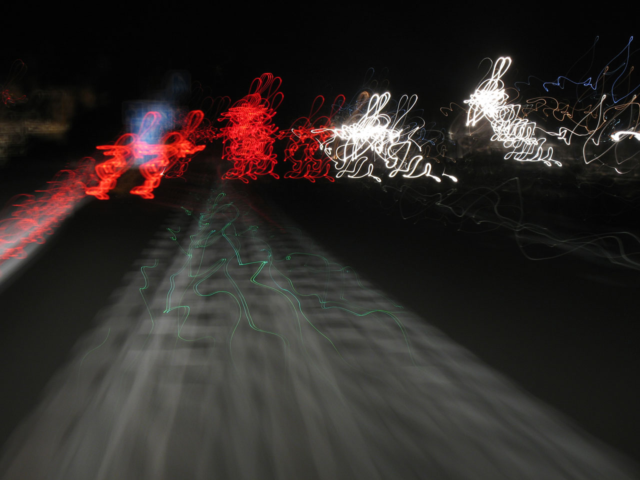 Auto-estrada à noite