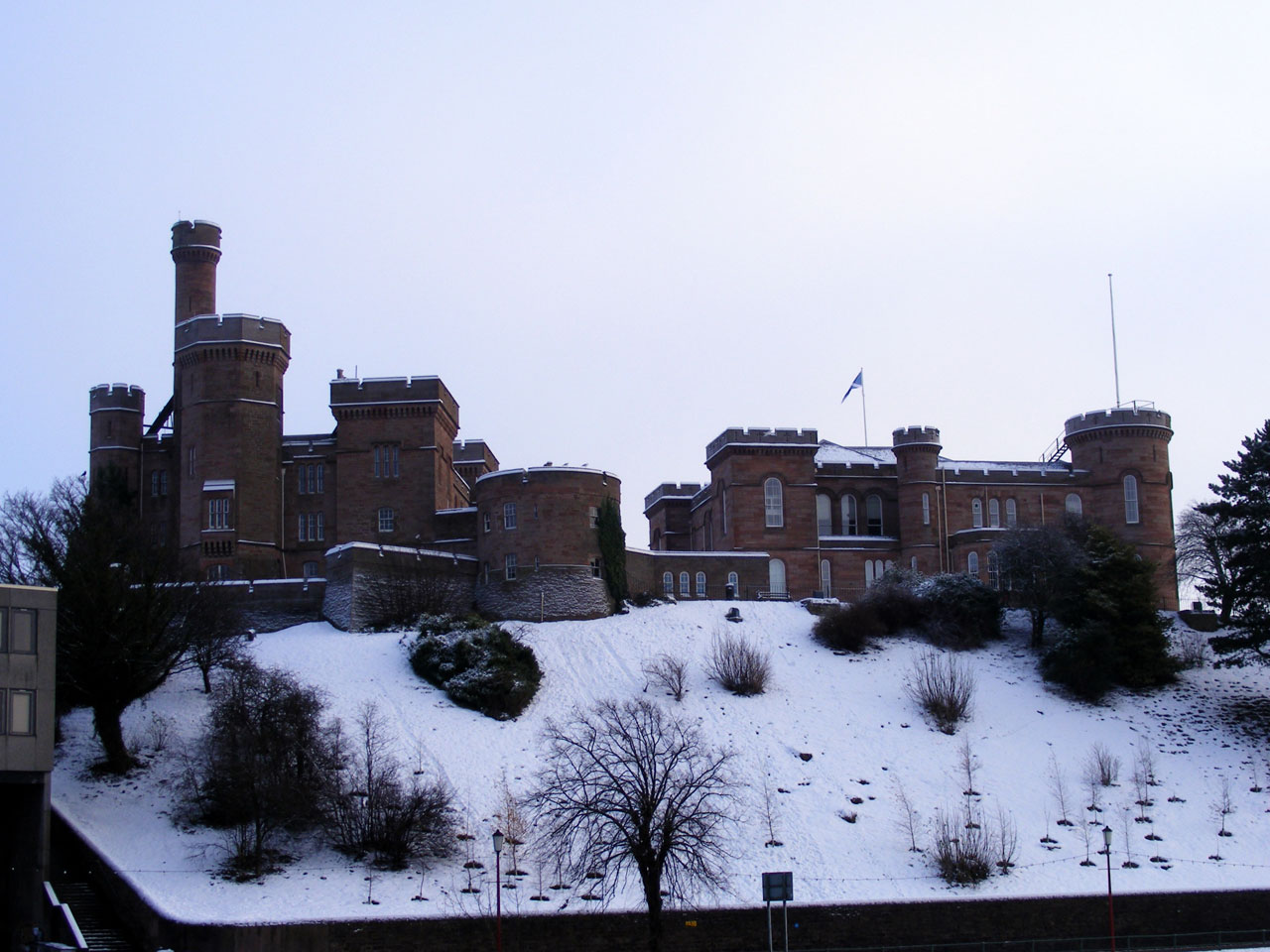 Castle At Christmas