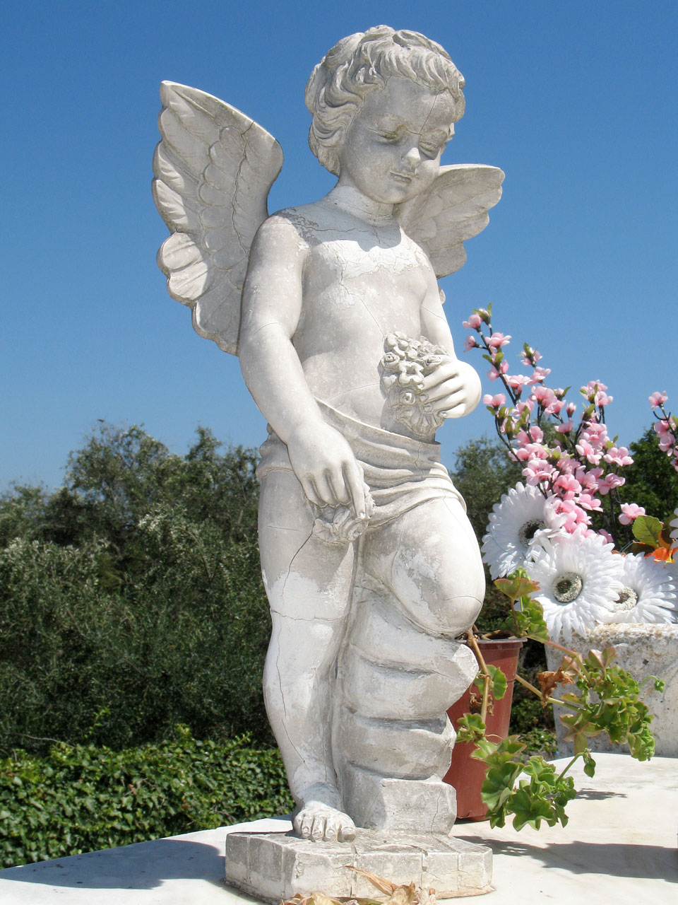 Estátua de um anjo