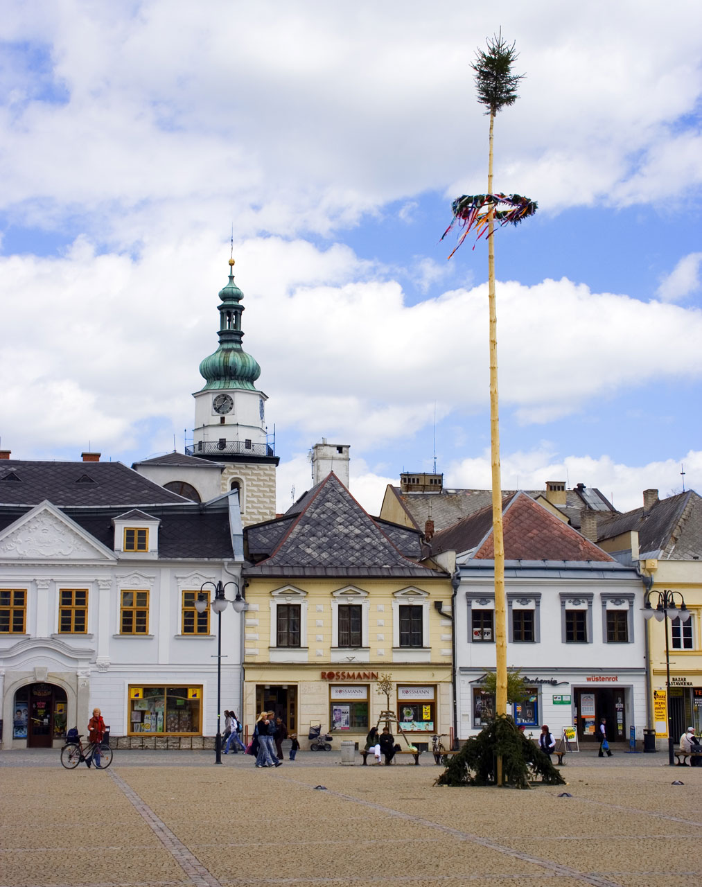 Town Square In May