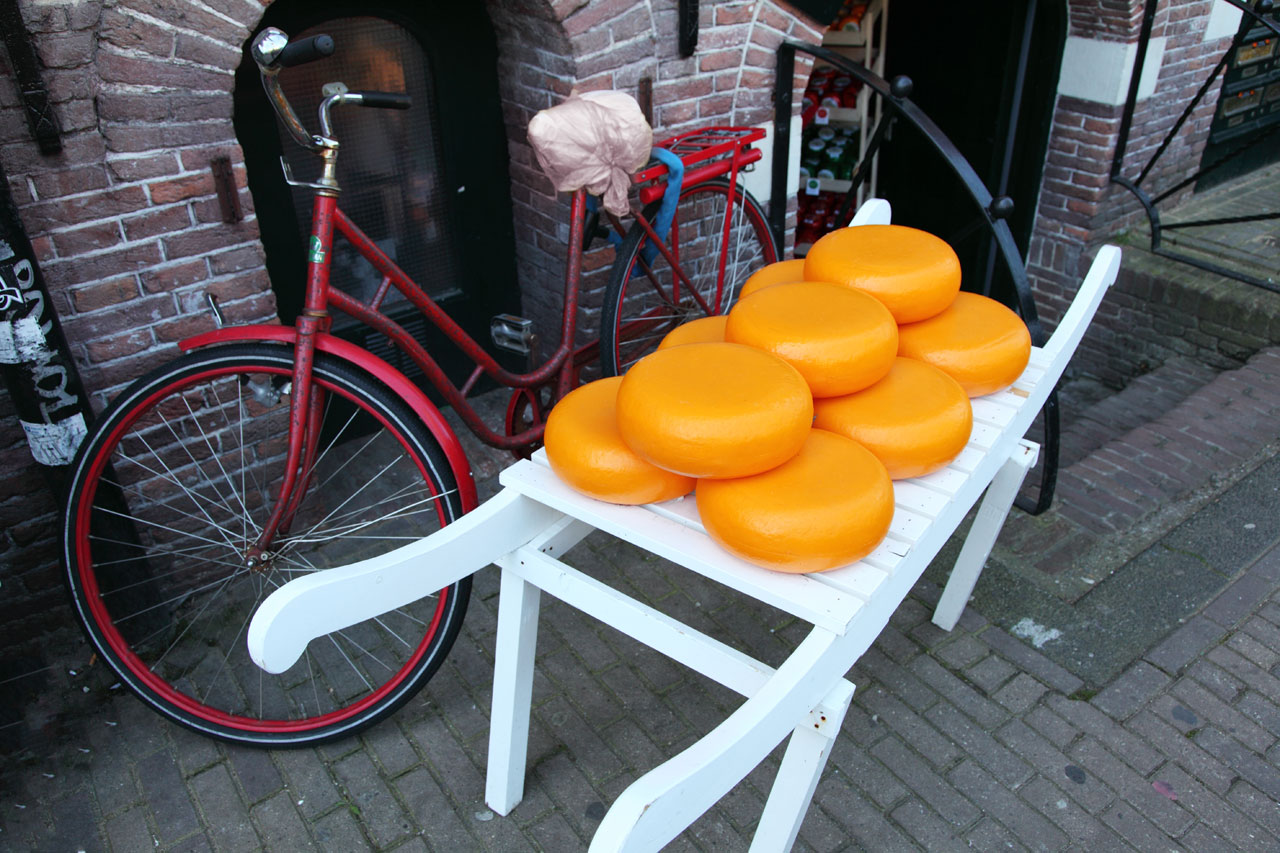Bicicleta y el queso