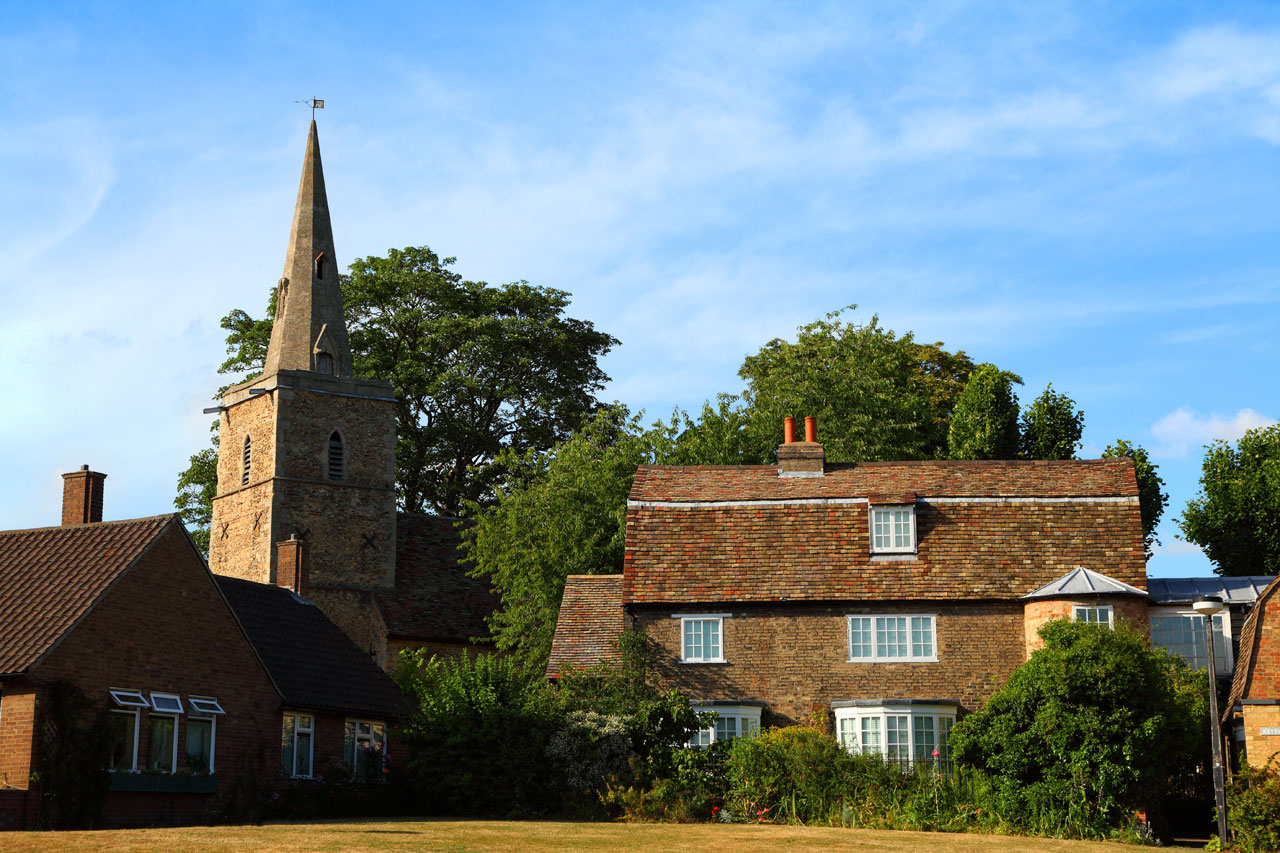 Британские архитектуры деревне