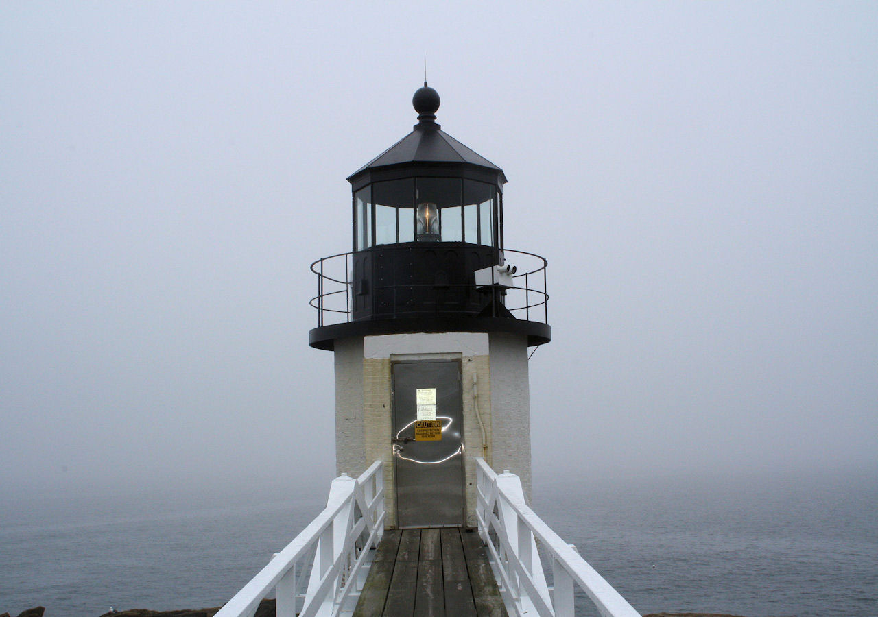 Closeup Of Lighthouse