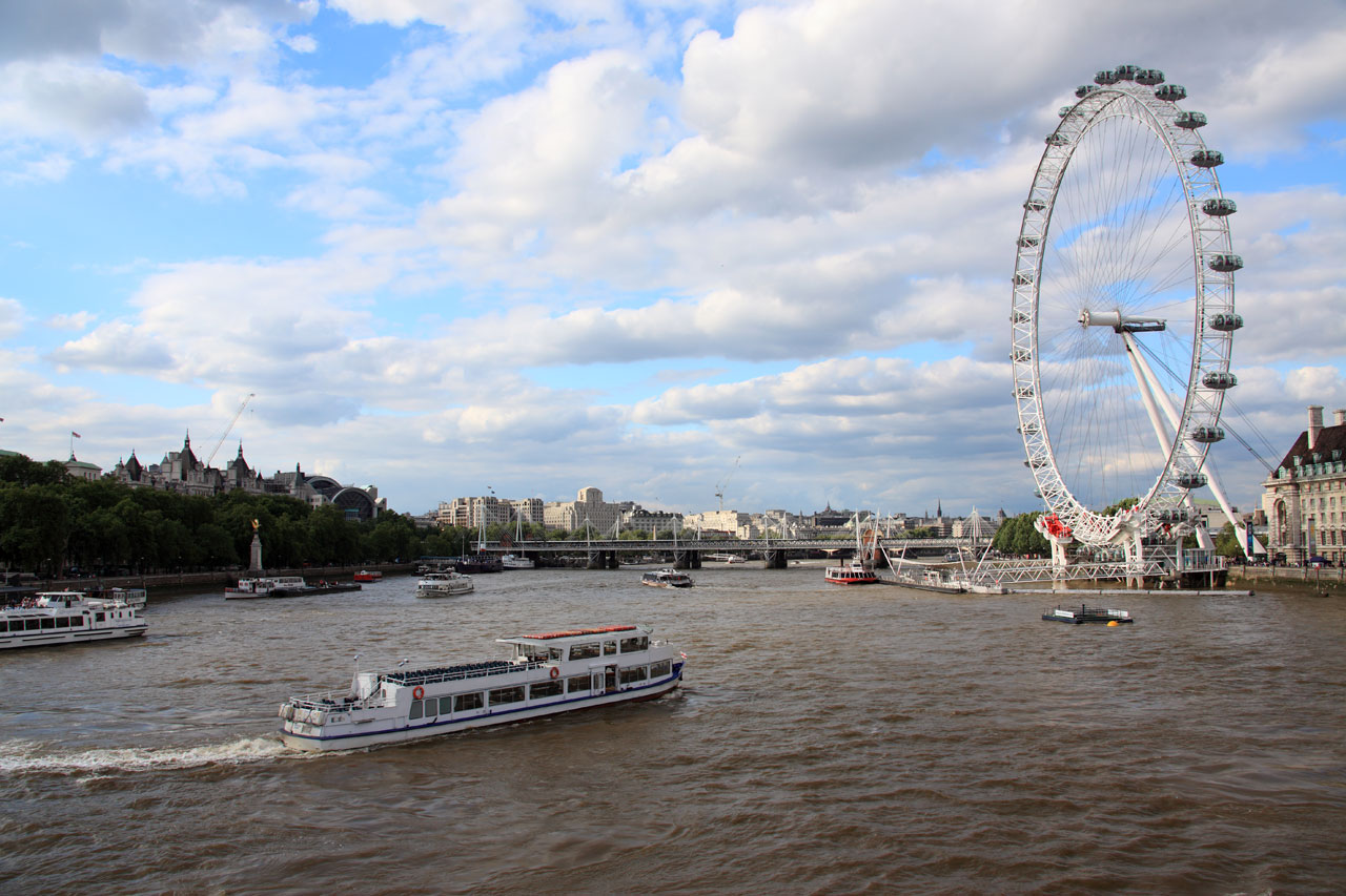 London Eye и Темза